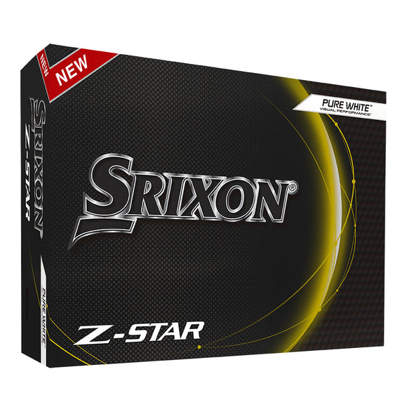 SRIXON Z-STAR White Golf Balls 1 Dozen