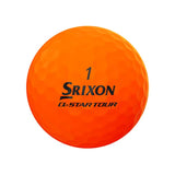 SRIXON Q-STAR TOUR DIVIDE GOLF BALLS - Yellow/Orange 1 Dozen