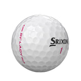 SRIXON SOFT FEEL LADY GOLF BALLS - 1 Dozen