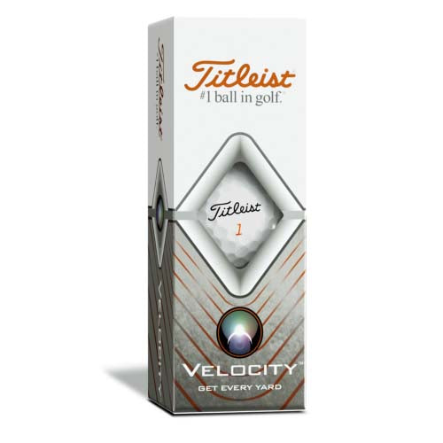Titleist Velocity Golf Balls - White – Sydney Golf House